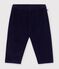 Pantal&oacute;n de terciopelo liso para beb&eacute; SOIR