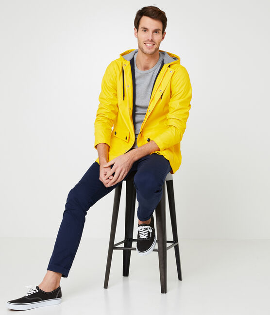 Impermeable emblemático unisex amarillo JAUNE