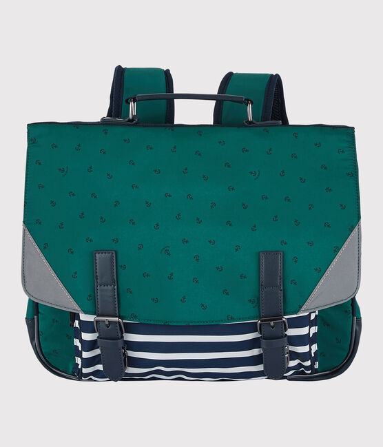 Mochila de niña/niño verde PINEDE/azul SMOKING