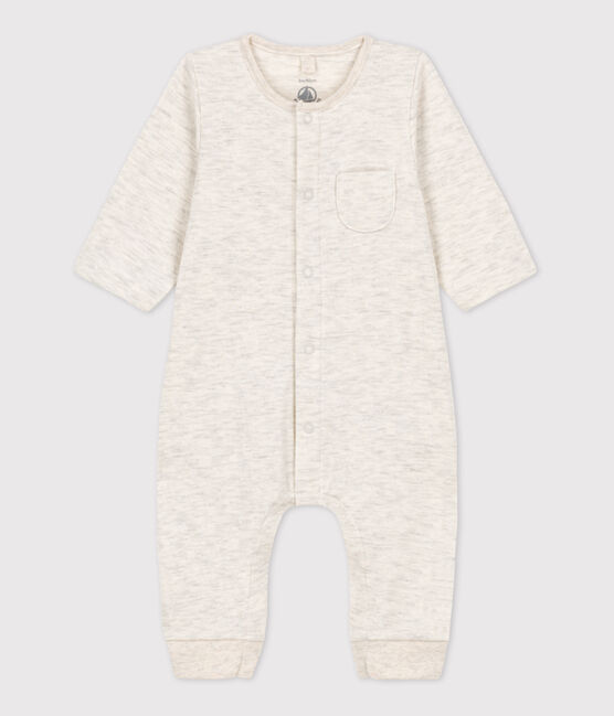 Mono largo liso de túbico ecológico para bebé beige MONTELIMAR CHINE