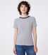Camiseta La Icónica de algodón a rayas para mujer