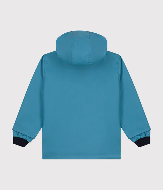 Impermeable emblemático reciclado para niña/niño azul AZUL