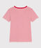 Camiseta LA ICONICA de algodón con cuello de pico para mujer MONTELIMAR/ PEPS