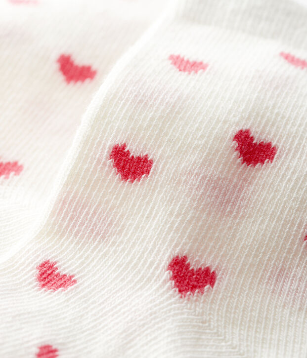 Juego de 2 pares de calcetines para beb&eacute; multicolor