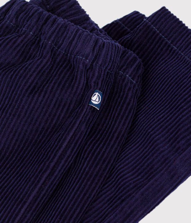 Pantal&oacute;n de terciopelo liso para beb&eacute; SOIR