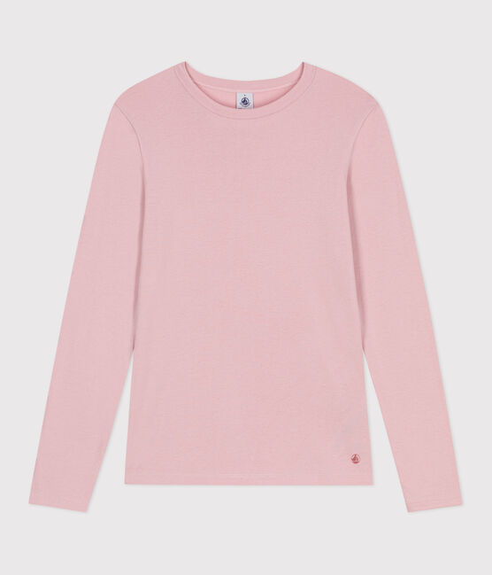 Camiseta Icónica de manga larga de algodón para mujer rosa JOLI