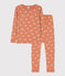 Pijama de algodón ajustado para niña SIENNA/ AVALANCHE