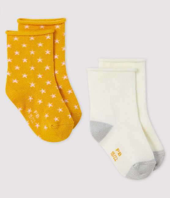 Juego de 2 pares de calcetines para bebé variante 1