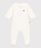 BODYJAMA UNISEX DE TERCIOPELO blanco MARSHMALLOW