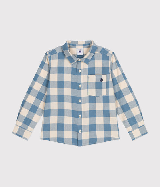 Camisa de franela para niño azul BEACH/ AVALANCHE