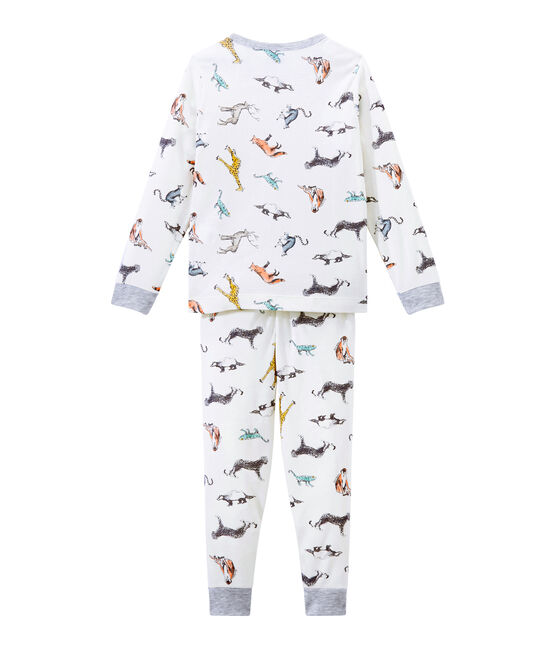 Pijama para niño blanco MARSHMALLOW/blanco MULTICO