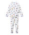Pijama para niño blanco MARSHMALLOW/blanco MULTICO