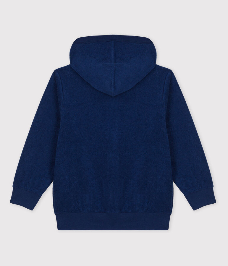 Sudadera con capucha para ni&ntilde;o/ni&ntilde;a azul