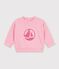 Sudadera lisa de algod&oacute;n con logo estampado para beb&eacute; CHARMI