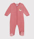 Pijama de terciopelo para bebé