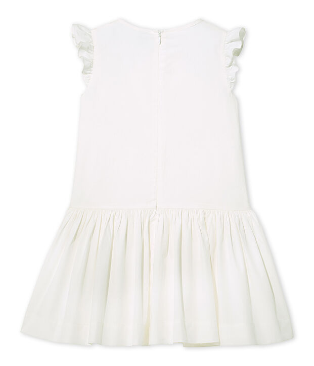 Robe de c&eacute;r&eacute;monie fille blanco Lait