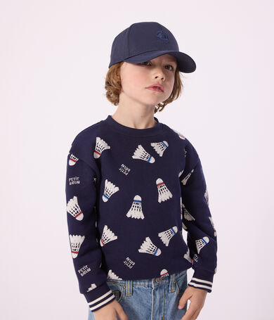 Gorra infantil azul lisa