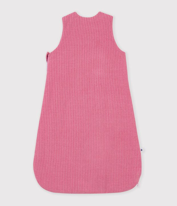 Saco liso de terciopelo para beb&eacute; TOG 3 rosa