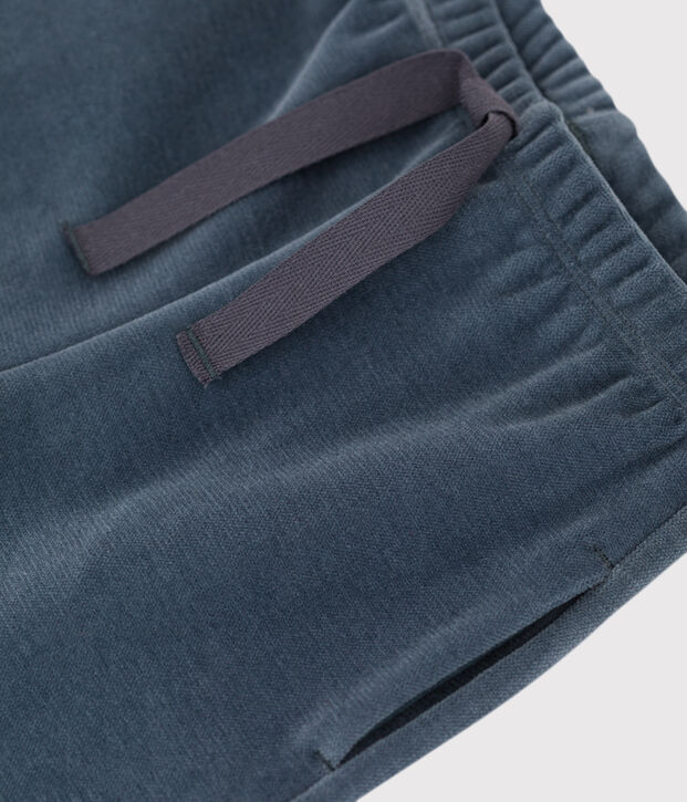 Pantal&oacute;n de terciopelo para beb&eacute; gris
