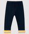Pantalón de tejido túbico para bebé niño azul SMOKING