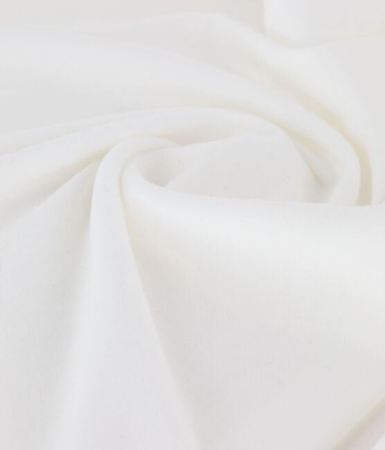 Camiseta icónica de punto «cocotte» de algodón de mujer blanco ECUME