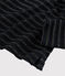 Marinera brillante para mujer negro NOIR/ NOIR ARGENT BRILLANT