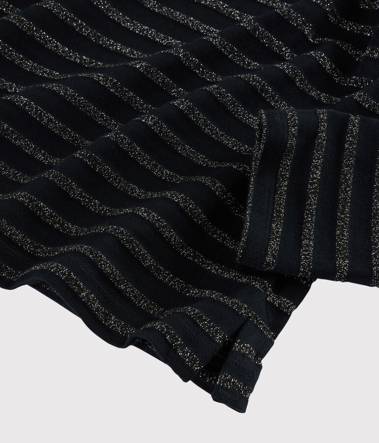 Marinera brillante para mujer negro/NOIR ARGENT BRILLANT