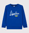 Sudadera de algodón de niño azul SURF