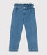 Pantalón vaquero recto para niña
