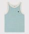 Camiseta de tirantes de rizo para niña MIMI/ AVALANCHE