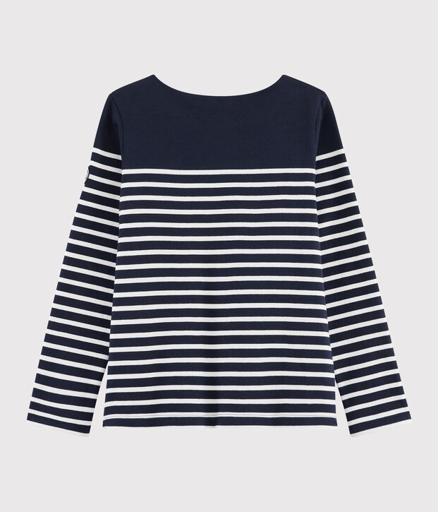 Marinera ic&oacute;nica para mujer azul/blanco