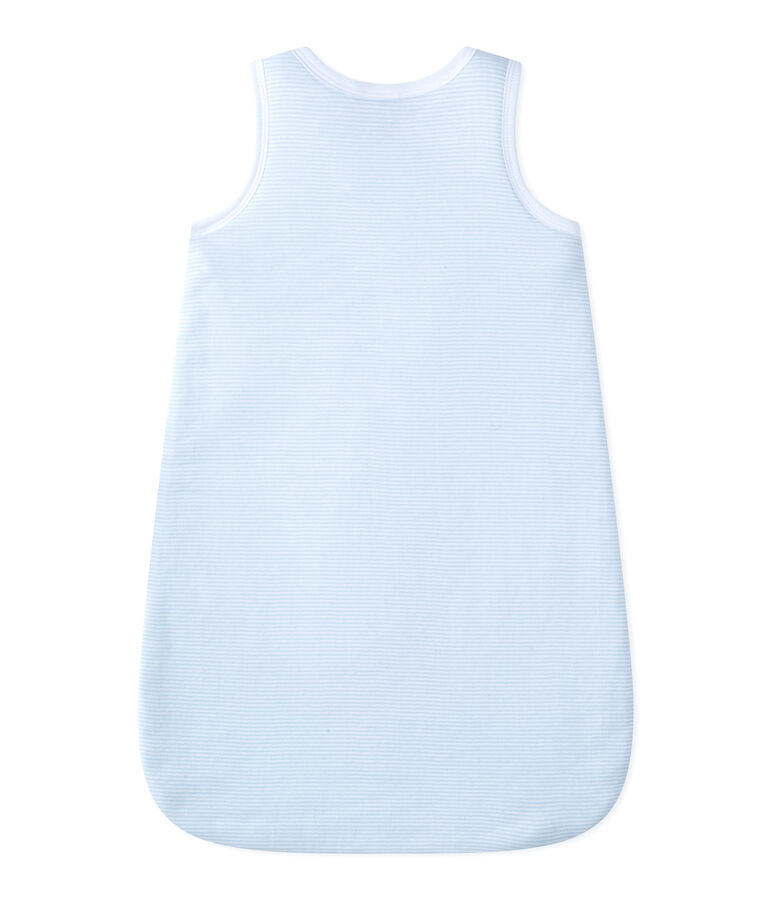 Saco de nacimiento milrayas beb&eacute; ni&ntilde;o azul FRAICHEUR/blanco ECUME