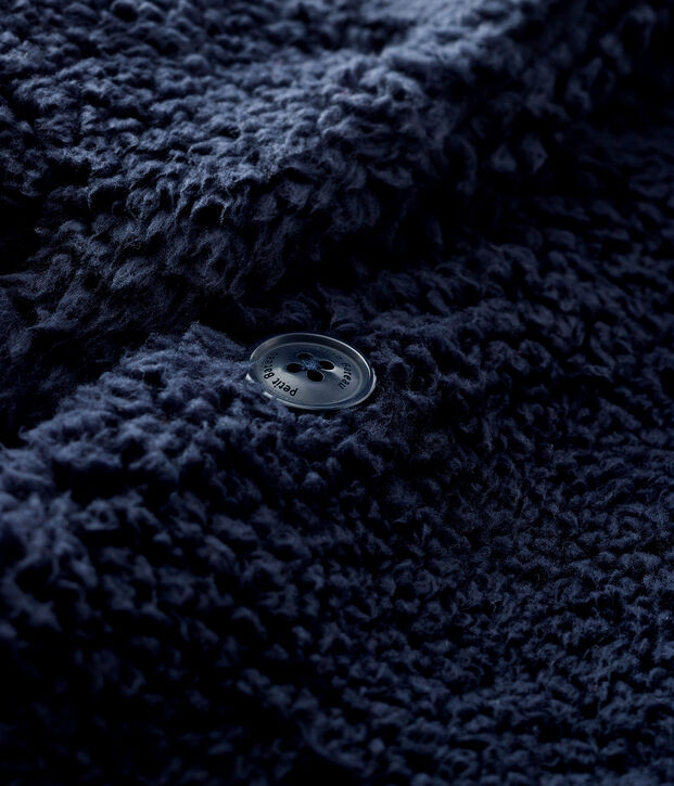 Abrigo de sherpa para beb&eacute; ni&ntilde;a SMOKING