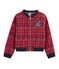 Teddy estilo escocés para niña rojo TERKUIT/blanco MULTICO
