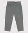 Pantalón recto de terciopelo para niña verde THUYA