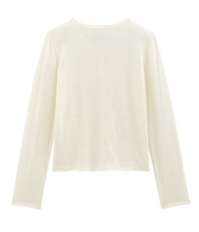 C&aacute;rdigan para mujer blanco