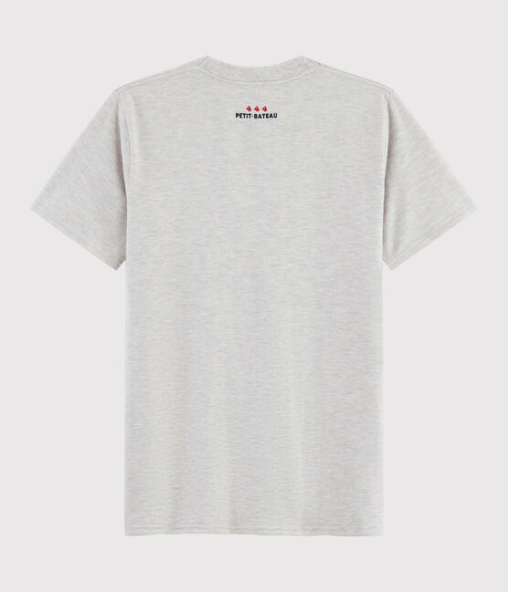 Camiseta unisex gris BELUGA CHINE