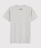 Camiseta unisex gris BELUGA CHINE