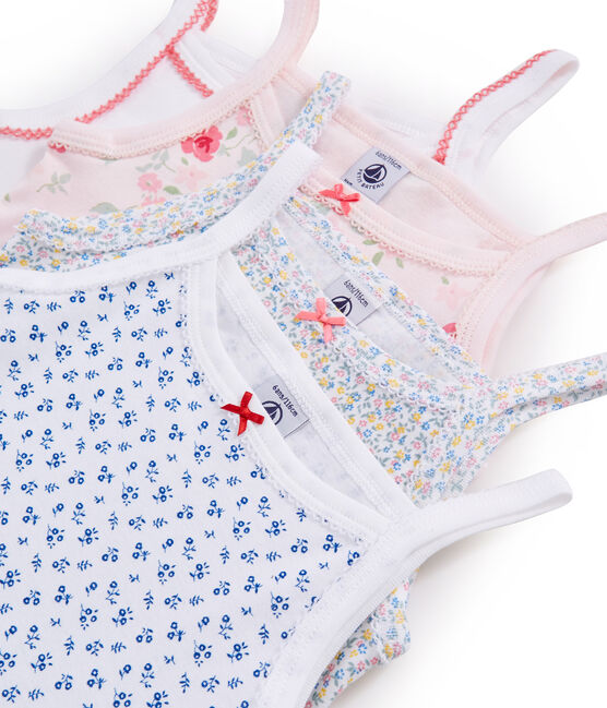Bolsita sorpresa con 4 camisetas de tirantes para niña variante 1
