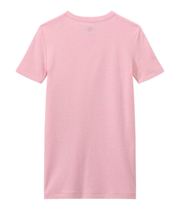 Camiseta de punto original para mujer rosa