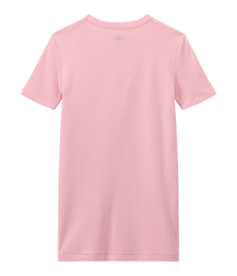 Camiseta de punto original para mujer rosa BABYLONE