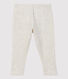 Pantalón de estilo saragüelles de algodón de bebé.