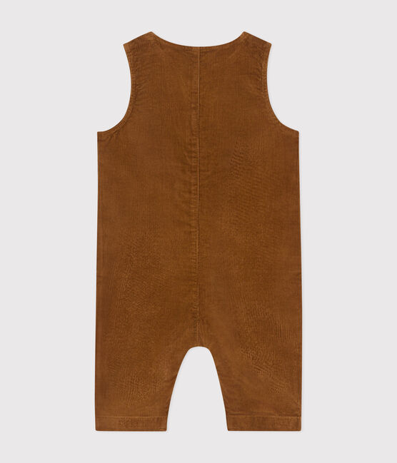 Mono de terciopelo para bebé marron CUIVRE