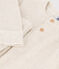 Pijama de algodón para niño/niña beige MONTELIMAR CHINE