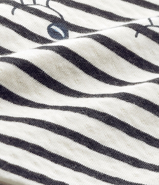 Lote de m&aacute;scara + bolso en t&uacute;bico azul/blanco