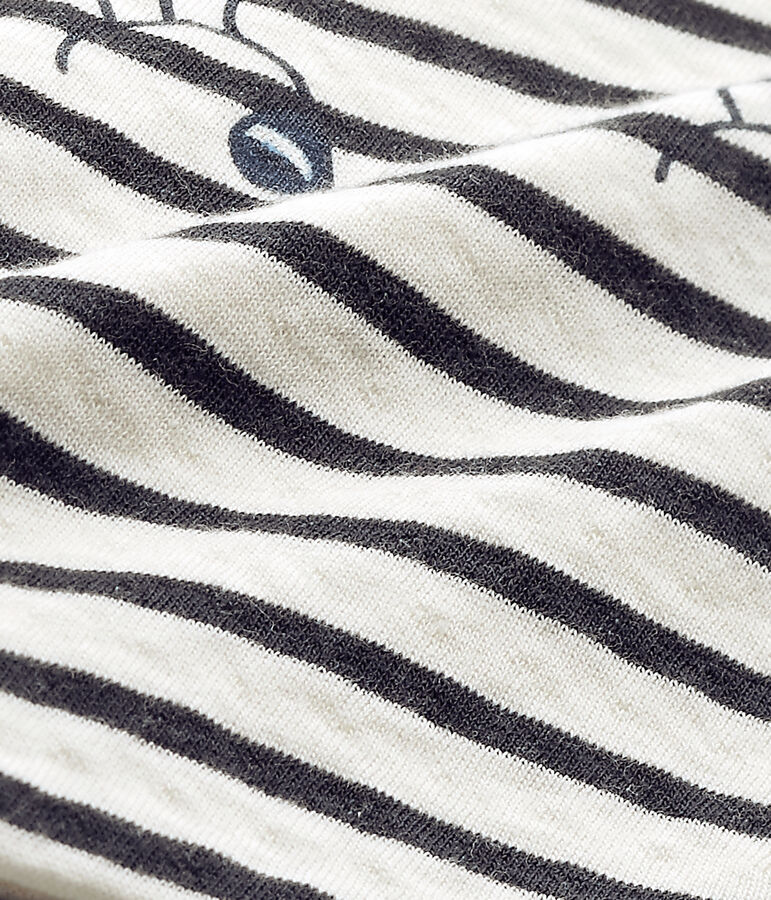 Lote de m&aacute;scara + bolso en t&uacute;bico azul/blanco