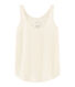 Camiseta de tirantes de lino para mujer