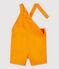 Peto corto de sarga irresistible de bebé niño amarillo TEHONI