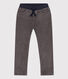 Pantalón recto de terciopelo medio de niña / niño