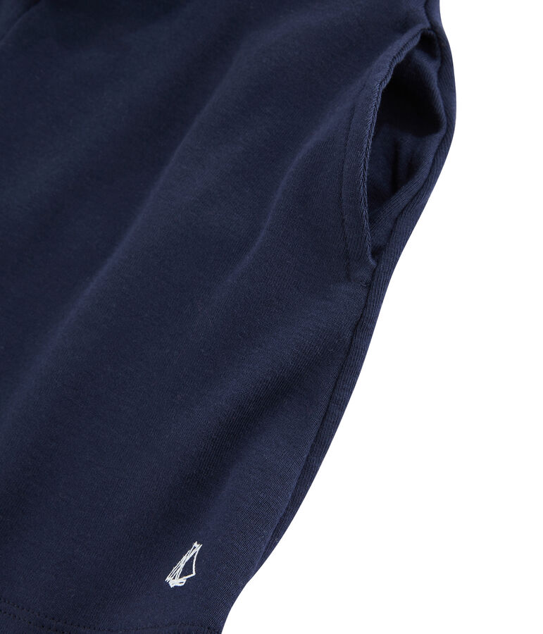 Bermudas de tela para ni&ntilde;a azul